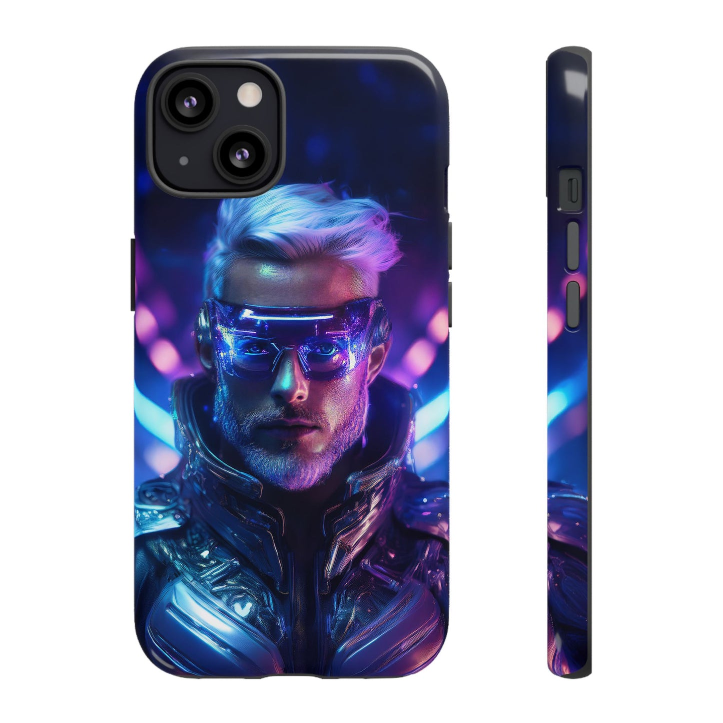 Futuristic Cyberpunk Male Cell Phone Case 020