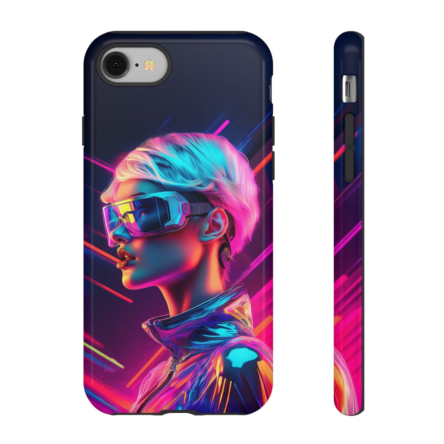 Futuristic Cyberpunk Female Cell Phone Case 031