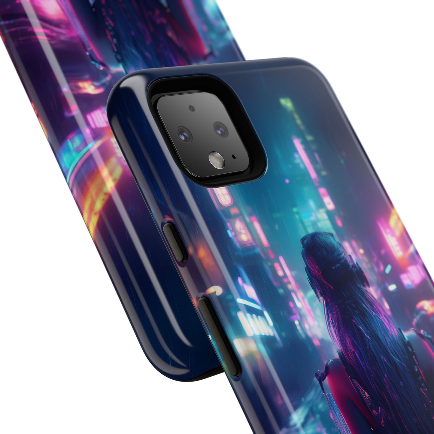 Futuristic Cyberpunk Female Cell Phone Case 032