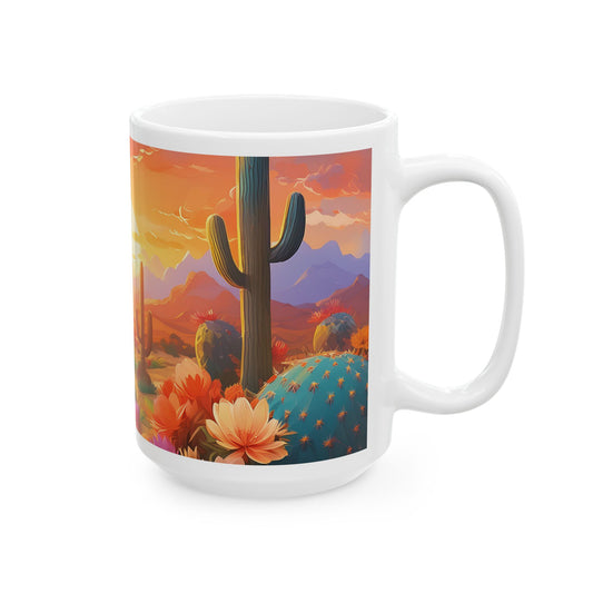 Way Out West Ceramic Mug, (11oz, 15oz)