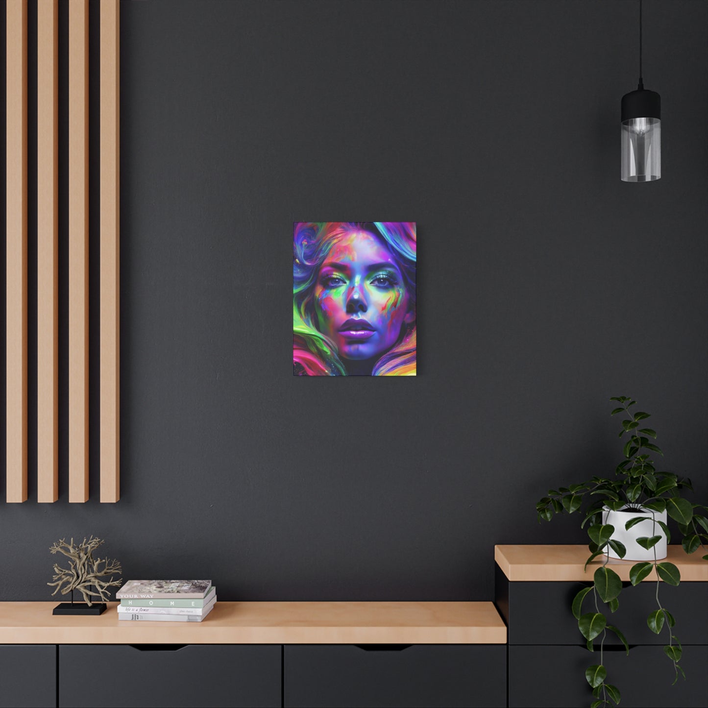 Painted Beauty 009 Canvas Wall Art