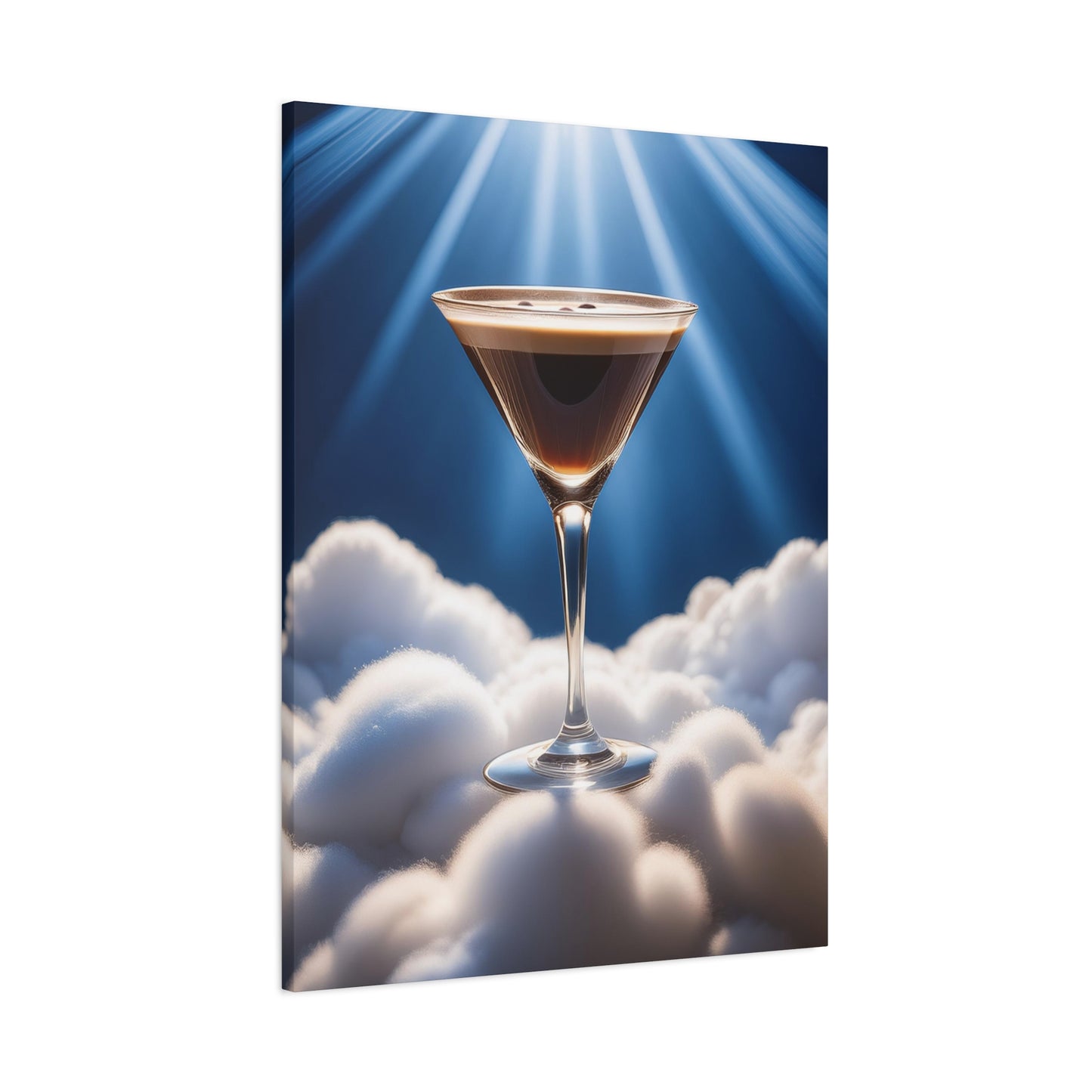 Espresso Martini Heaven Art Print | 1.25" Stretched Wall Decor for Home & Bar