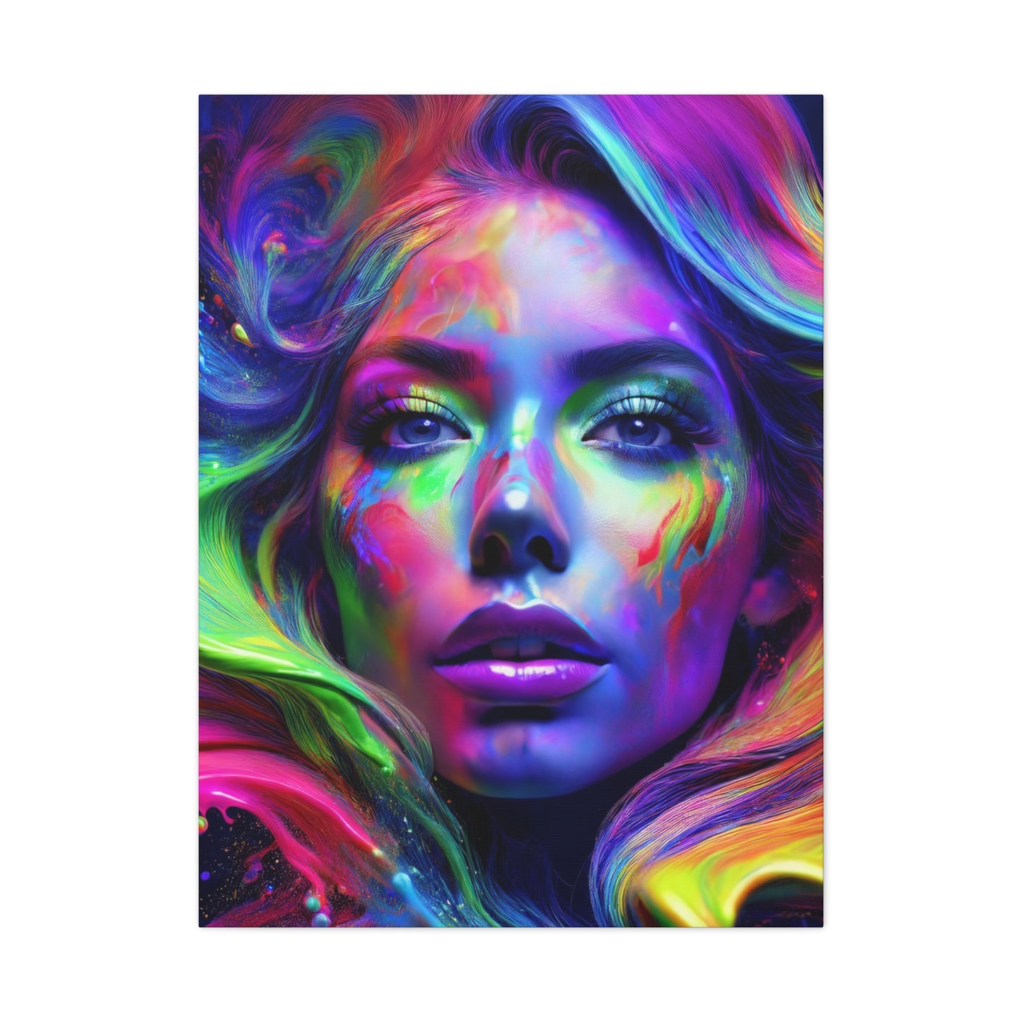 Painted Beauty 009 Canvas Wall Art