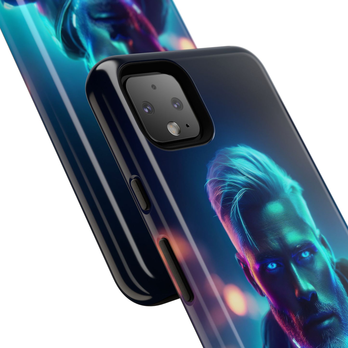 Futuristic Cyberpunk Male Cell Phone Case 023