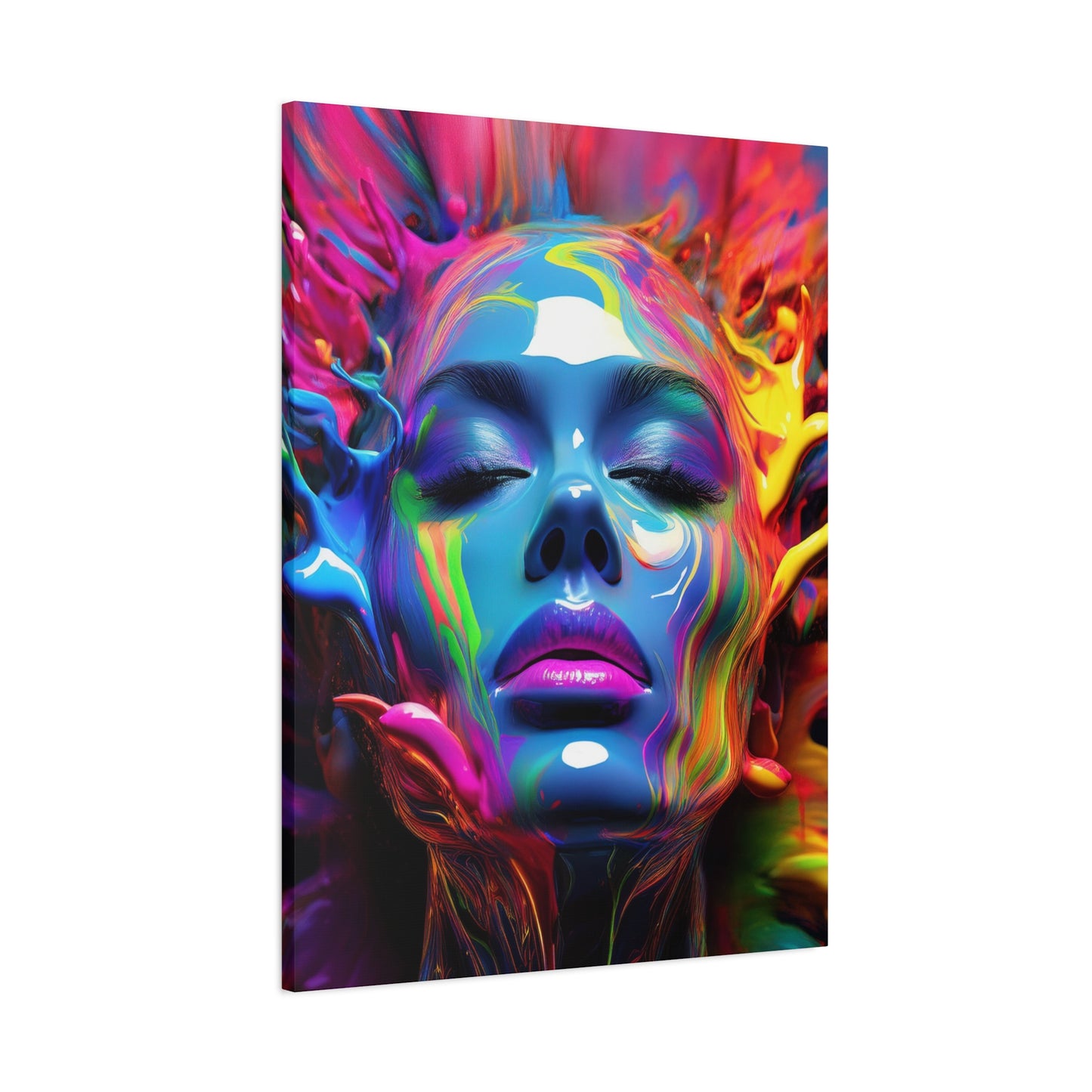 Painted Beauty 004 Canvas Wall Art