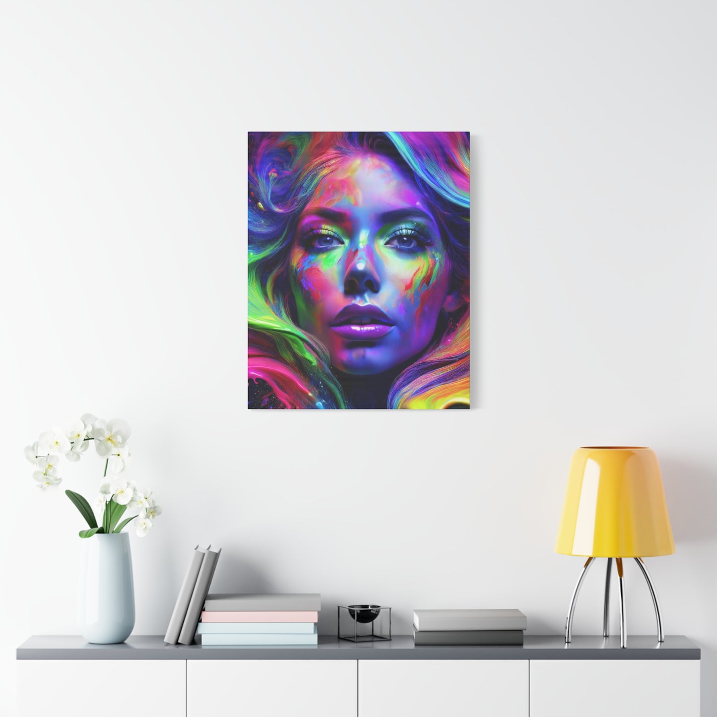 Painted Beauty 009 Canvas Wall Art