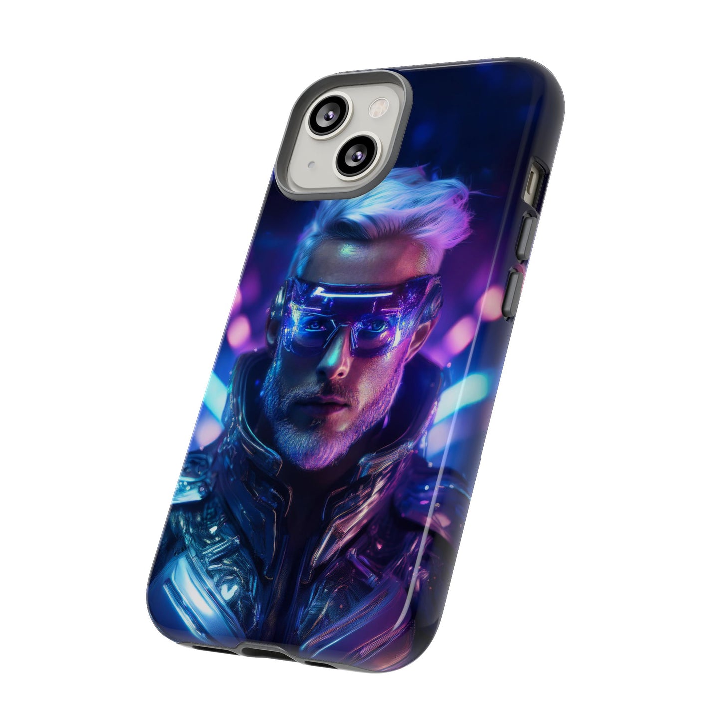 Futuristic Cyberpunk Male Cell Phone Case 020