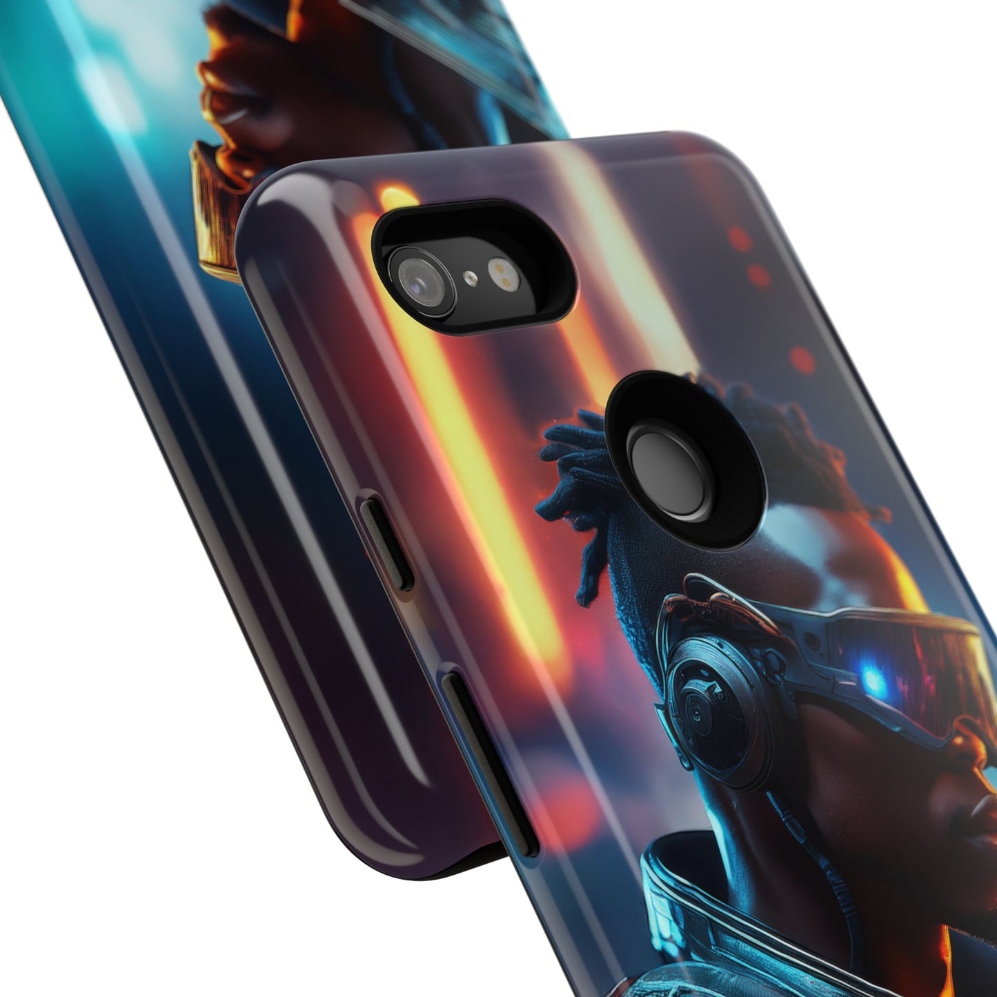 Futuristic Cyberpunk Male Cell Phone Case 016