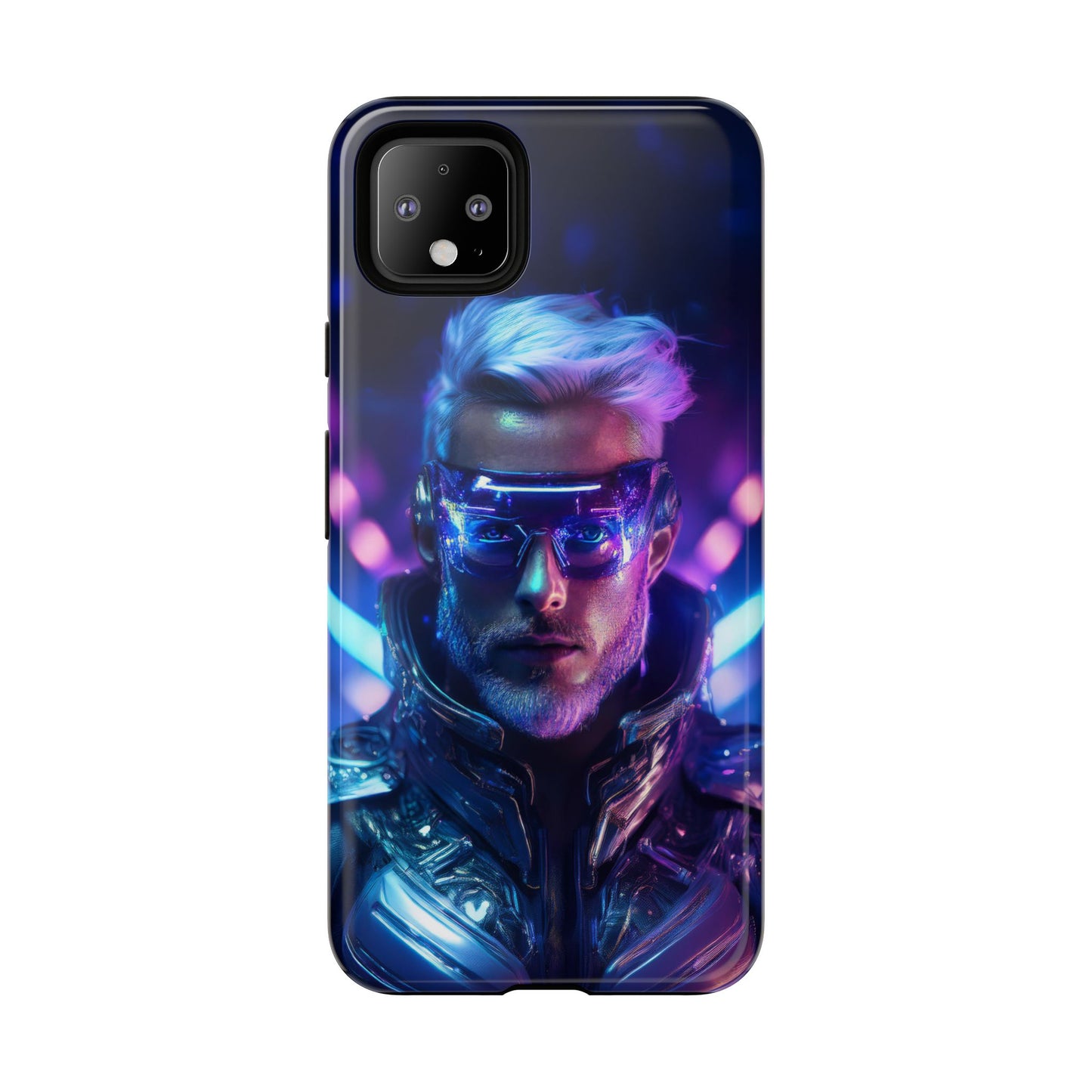 Futuristic Cyberpunk Male Cell Phone Case 020