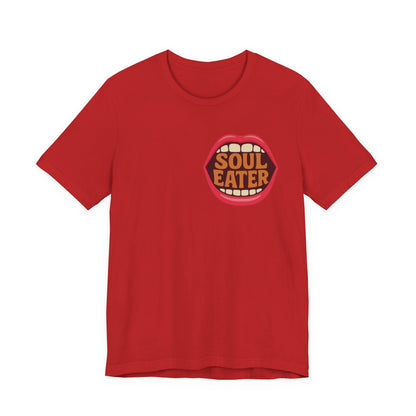 Colorful Design Soul Eater Shirt – Bold Funny Tee for Women Who Break Hearts and Don’t Apologize. Unisex Jersey Short Sleeve Tee