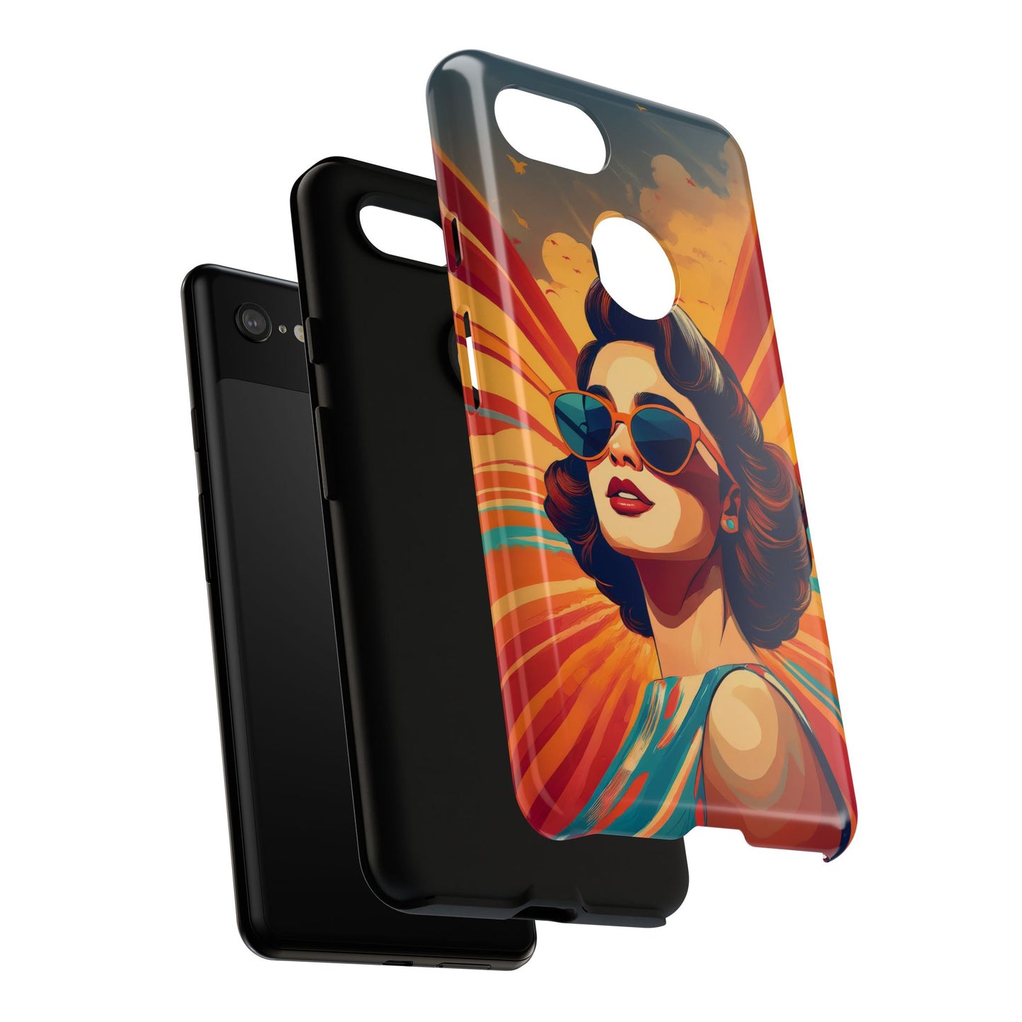 1970's inspired design Cell Phone Case 002