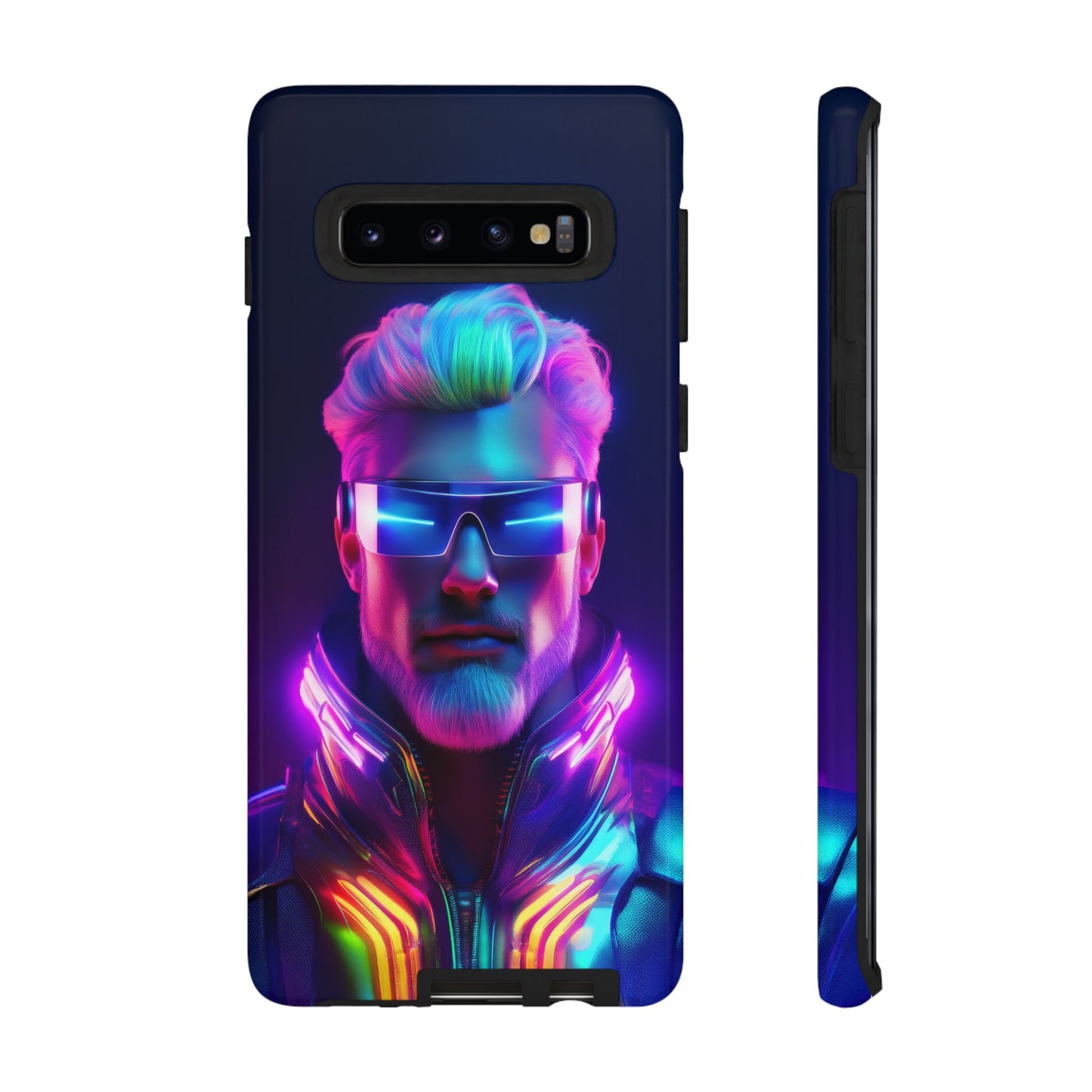 Futuristic Cyberpunk Male Cell Phone Case 026