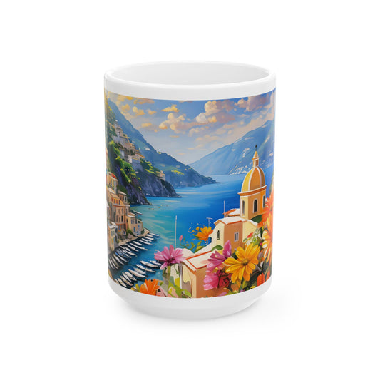 Dreaming of Italy Ceramic Mug, (11oz, 15oz)