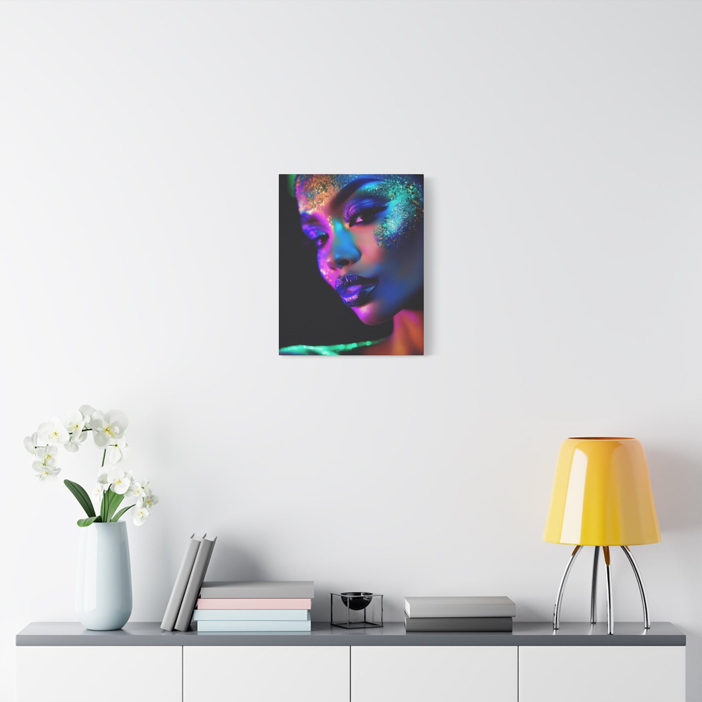 Glitter Love 004- Canvas Print – Vibrant Wall Decor