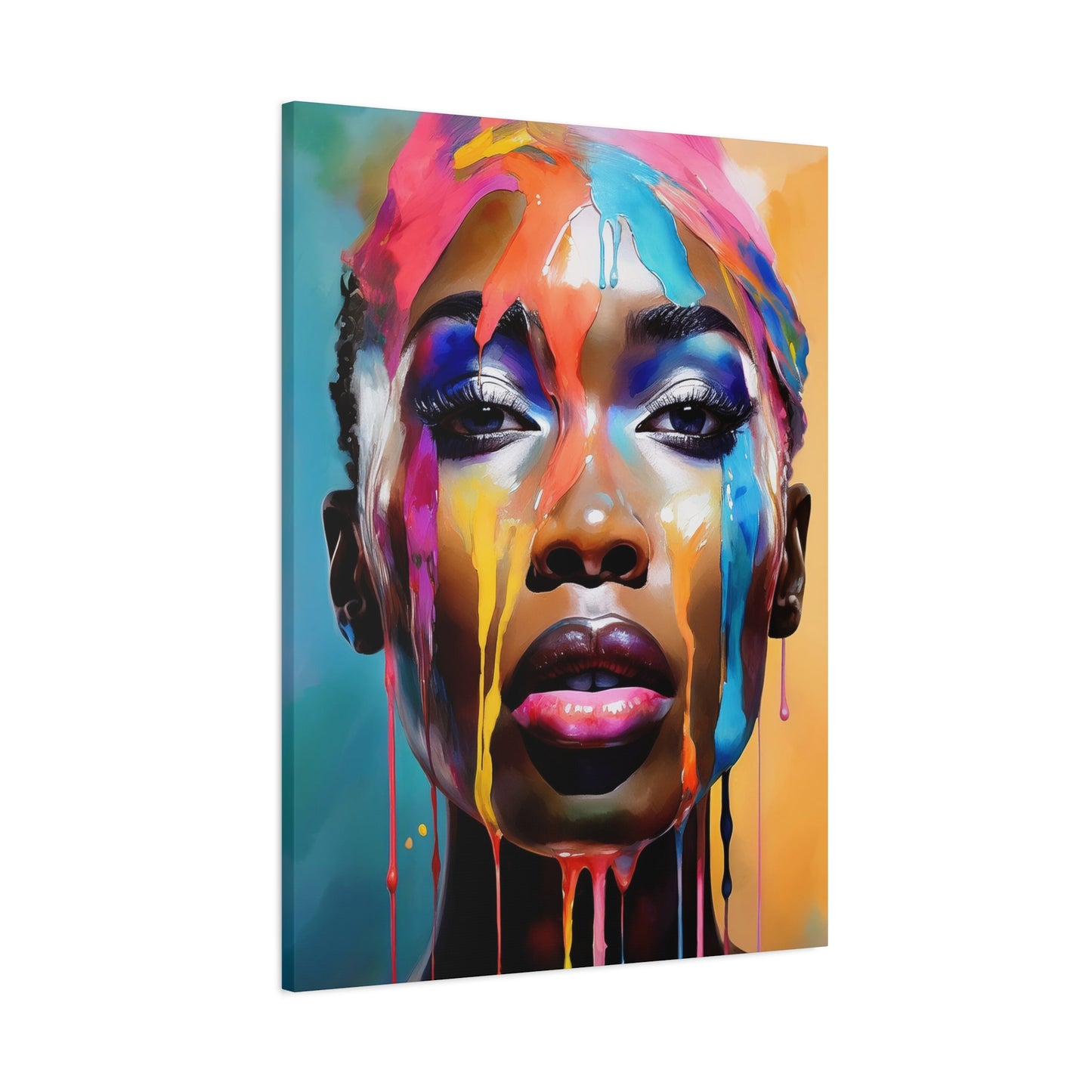 Painted Beauty 003 Canvas Wall Art