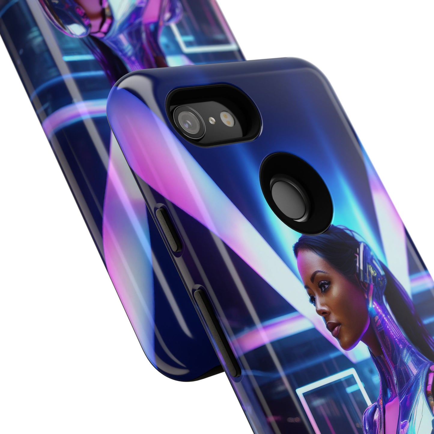 Futuristic Human Android Hybrid Cell Phone Case 017