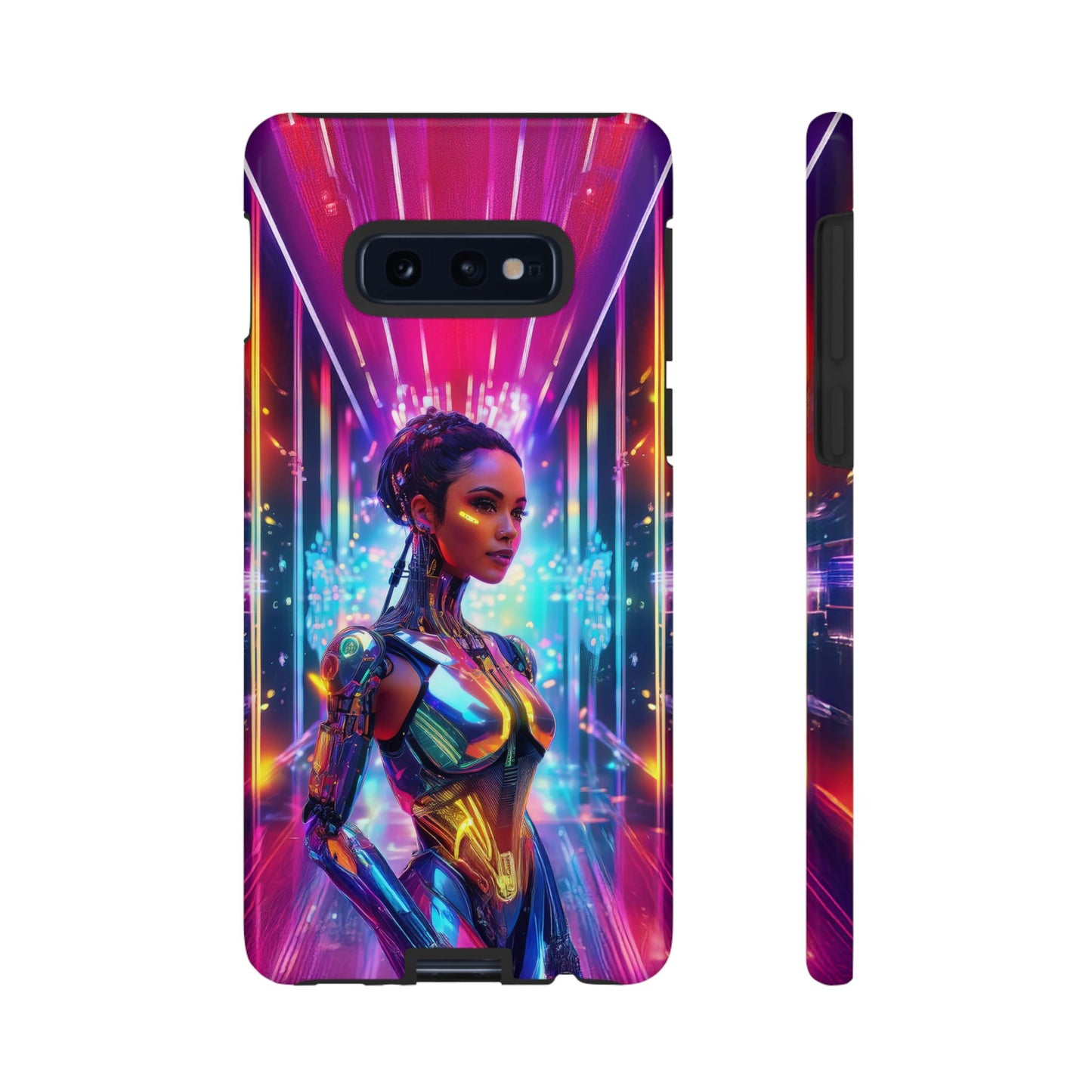 Futuristic Human Android Hybrid Cell Phone Case 006