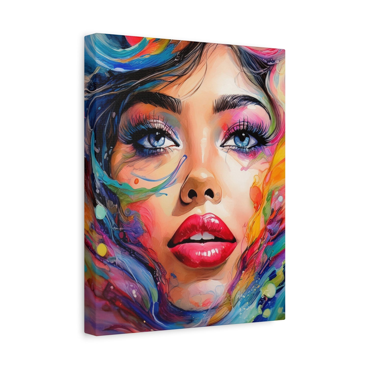 Painted Beauty 011 Canvas Wall Art