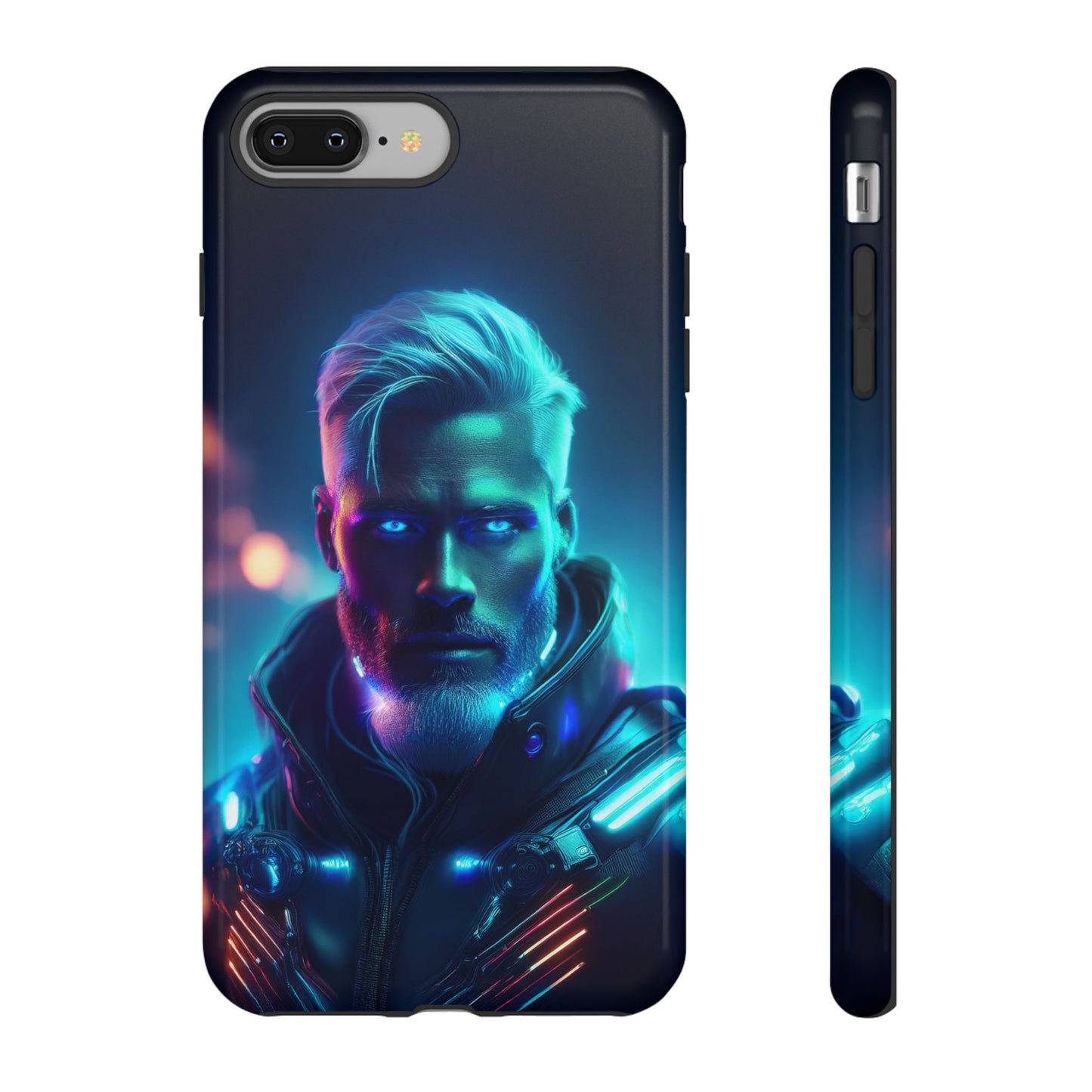 Futuristic Cyberpunk Male Cell Phone Case 023