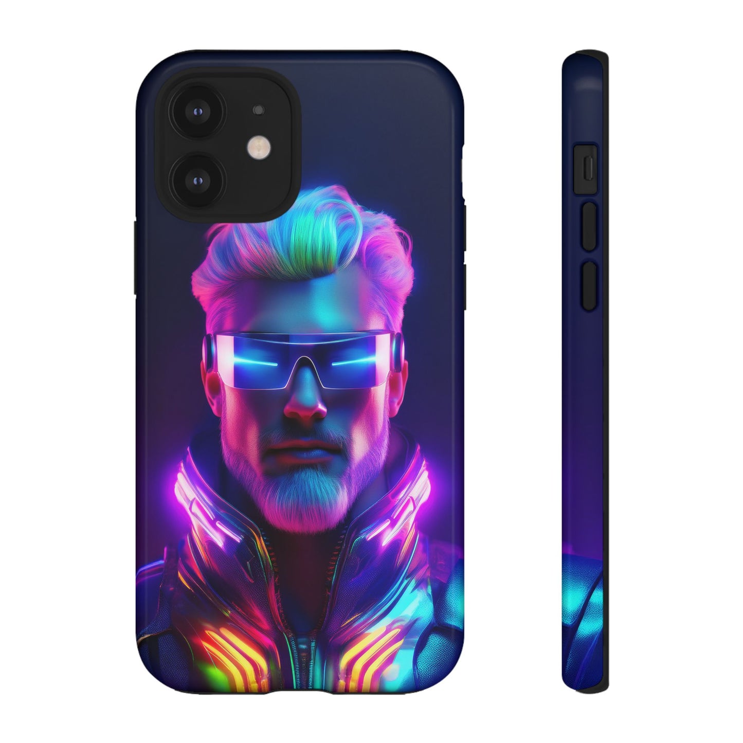 Futuristic Cyberpunk Male Cell Phone Case 026