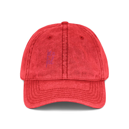 Just a Girl Vintage Hat – Minimalist Script Hat with Bold Feminine Energy and Classic Style