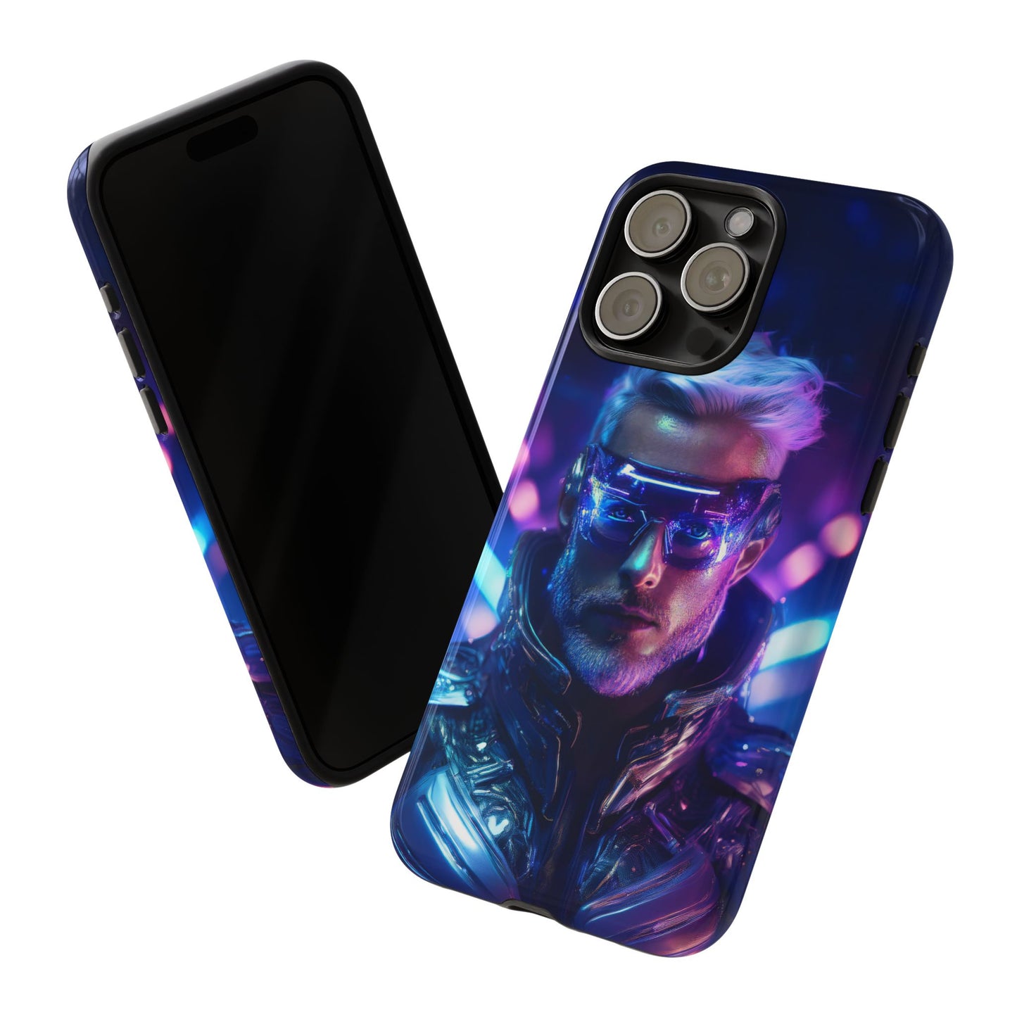 Futuristic Cyberpunk Male Cell Phone Case 020