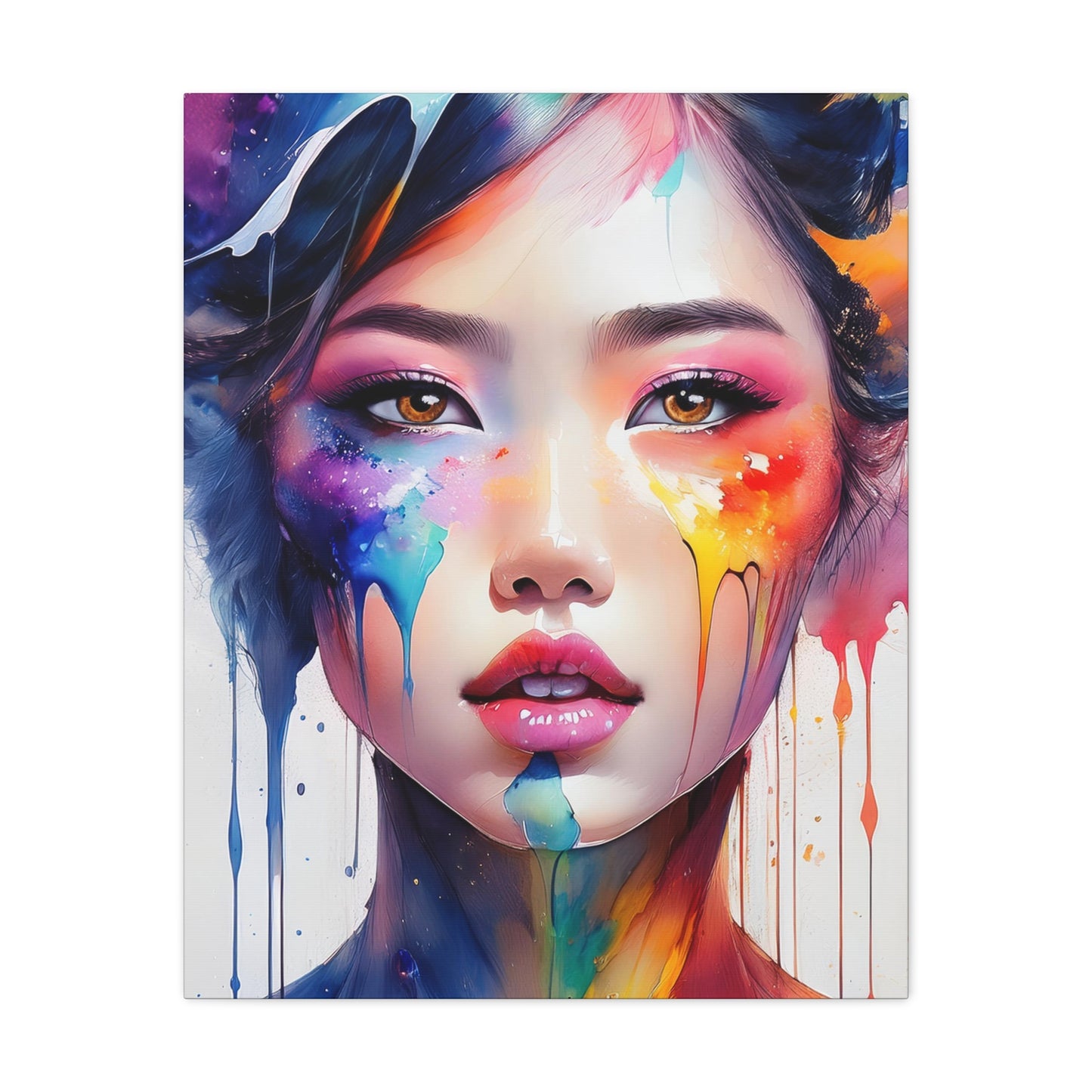 Painted Beauty 002 Canvas Wall Art