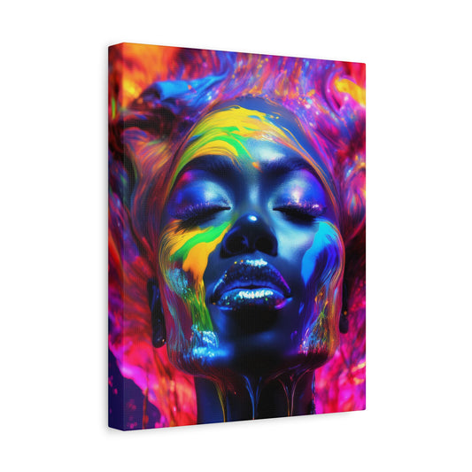 Painted Beauty 005 Canvas Wall Art