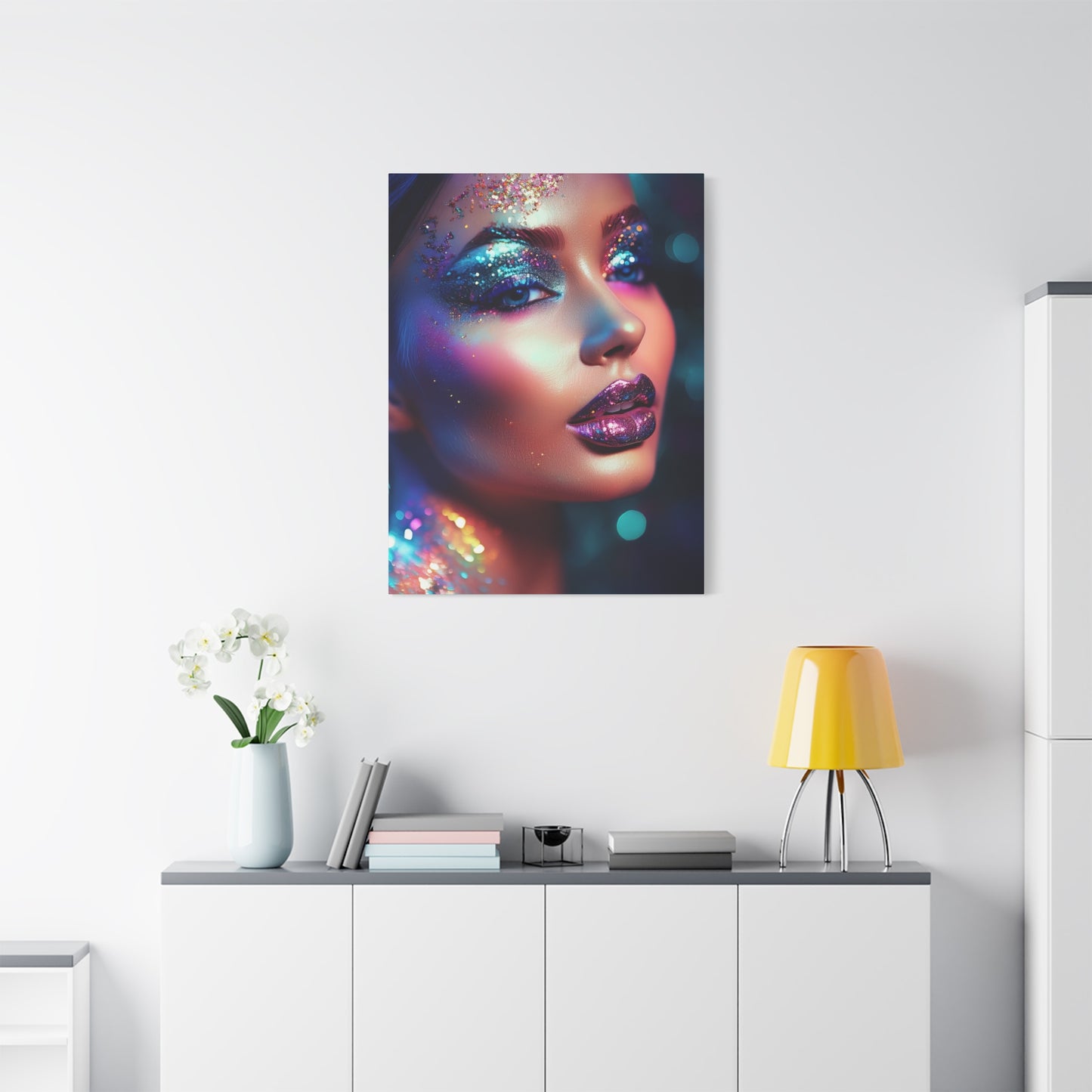 Glitter Love 011- Canvas Print – Vibrant Wall Decor