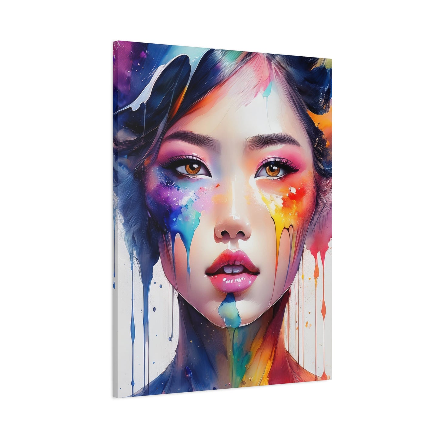 Painted Beauty 002 Canvas Wall Art