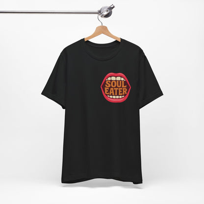 Colorful Design Soul Eater Shirt – Bold Funny Tee for Women Who Break Hearts and Don’t Apologize. Unisex Jersey Short Sleeve Tee