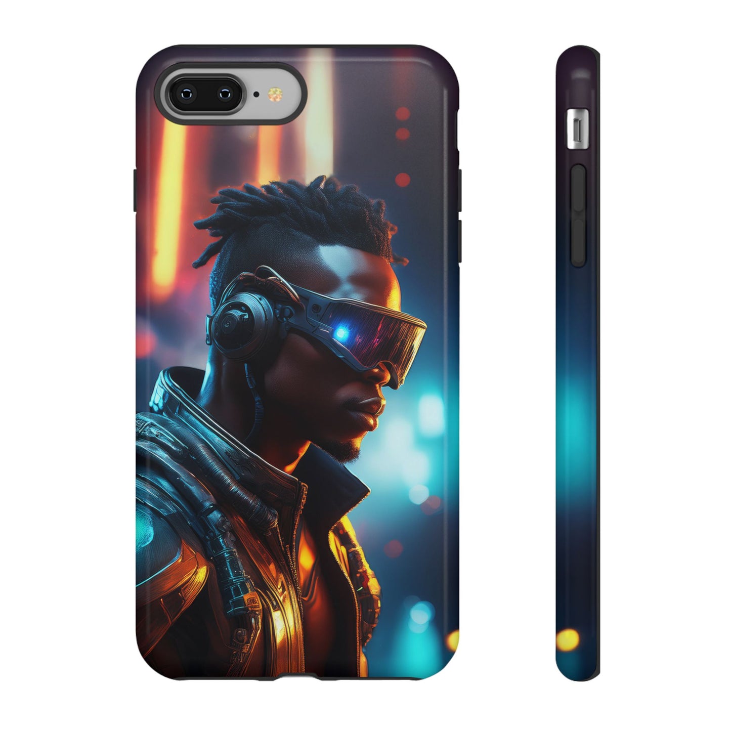 Futuristic Cyberpunk Male Cell Phone Case 016