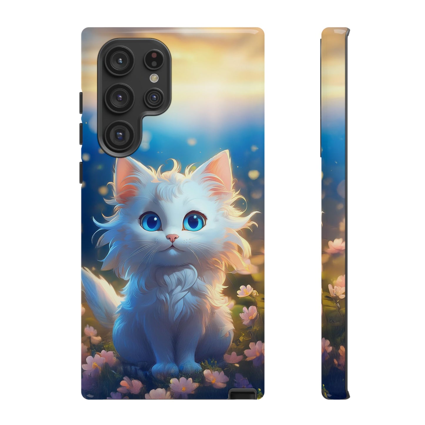 Purr-fectly Pawsome Cat Cell Phone Case 002