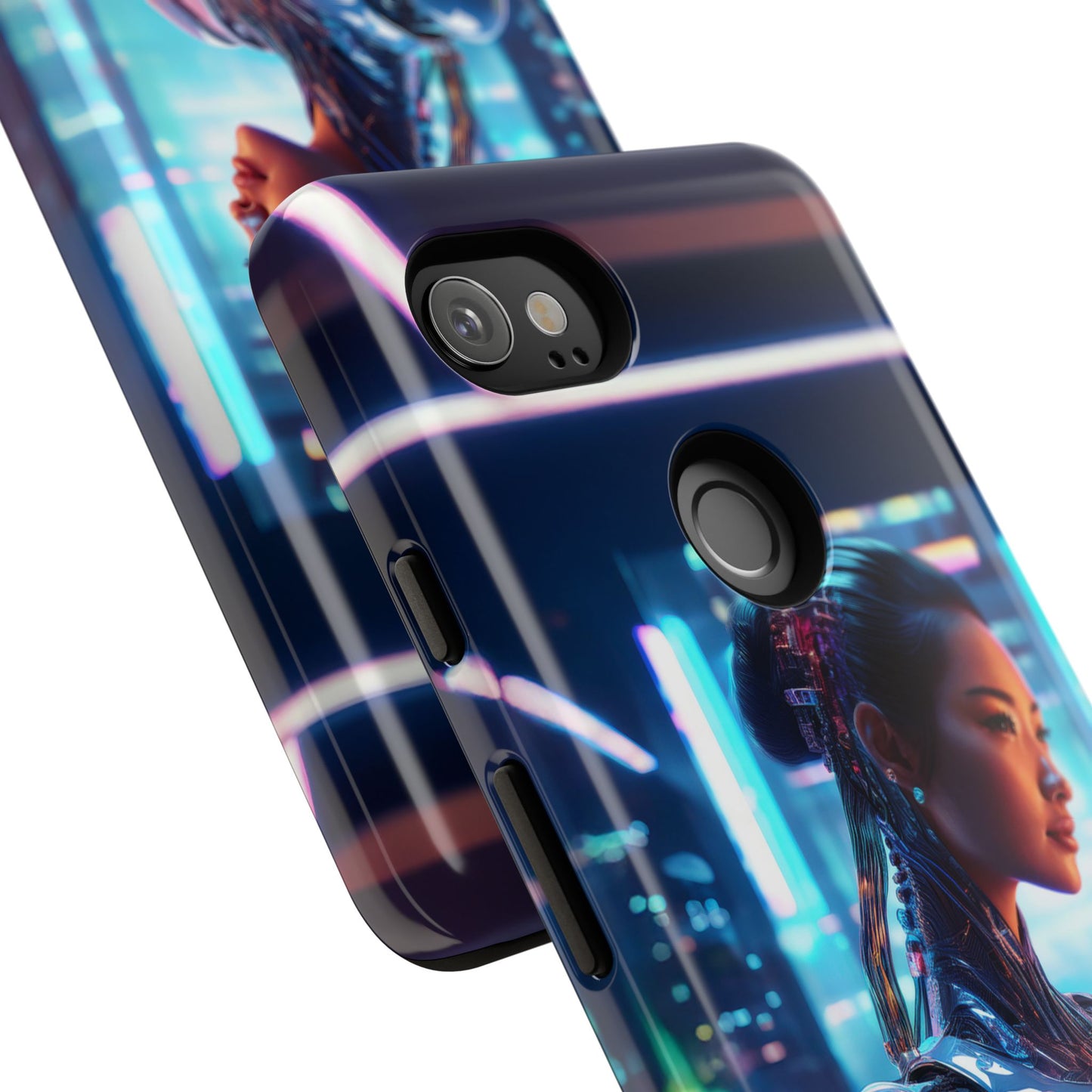 Futuristic Human Android Hybrid Cell Phone Case 013