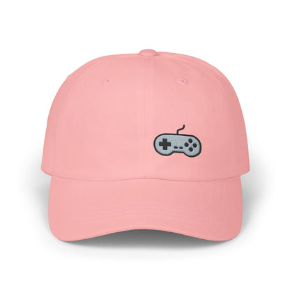 Retro Game Controller Embroidered Classic Dad Hat – Classic Gamer Dad Hat for Video Game Lovers and 90s Nostalgia