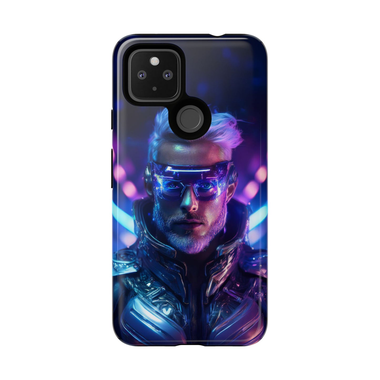 Futuristic Cyberpunk Male Cell Phone Case 020