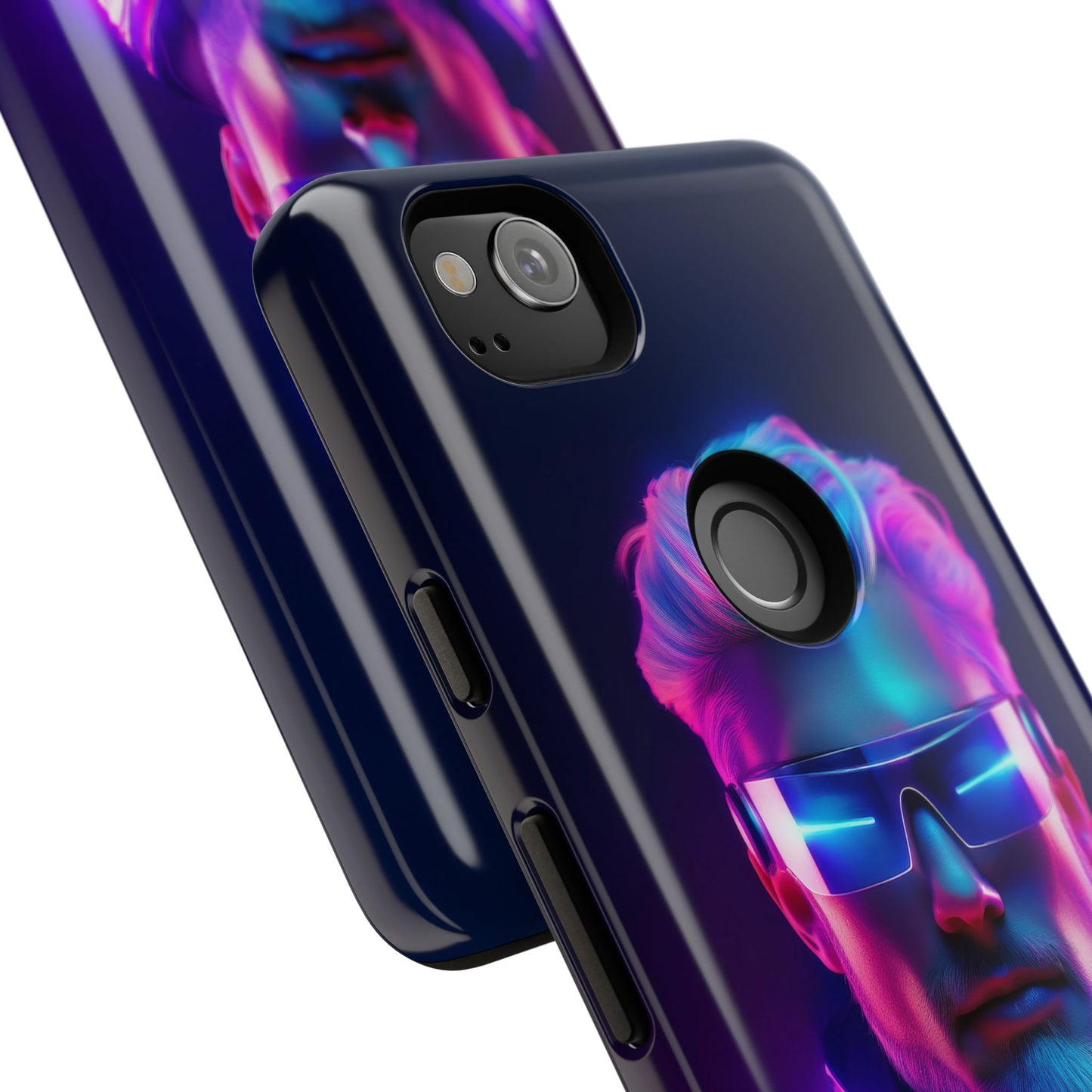 Futuristic Cyberpunk Male Cell Phone Case 026