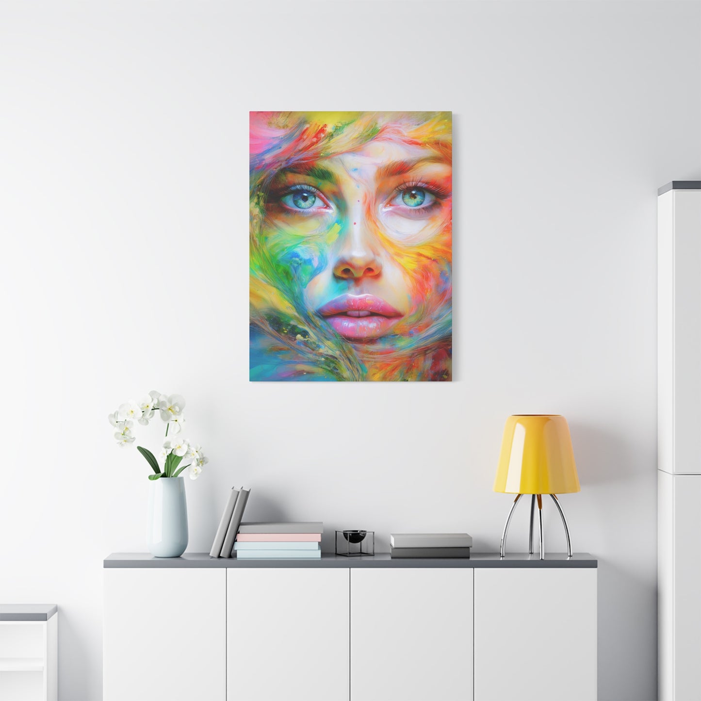 Painted Beauty 010 Canvas Wall Art