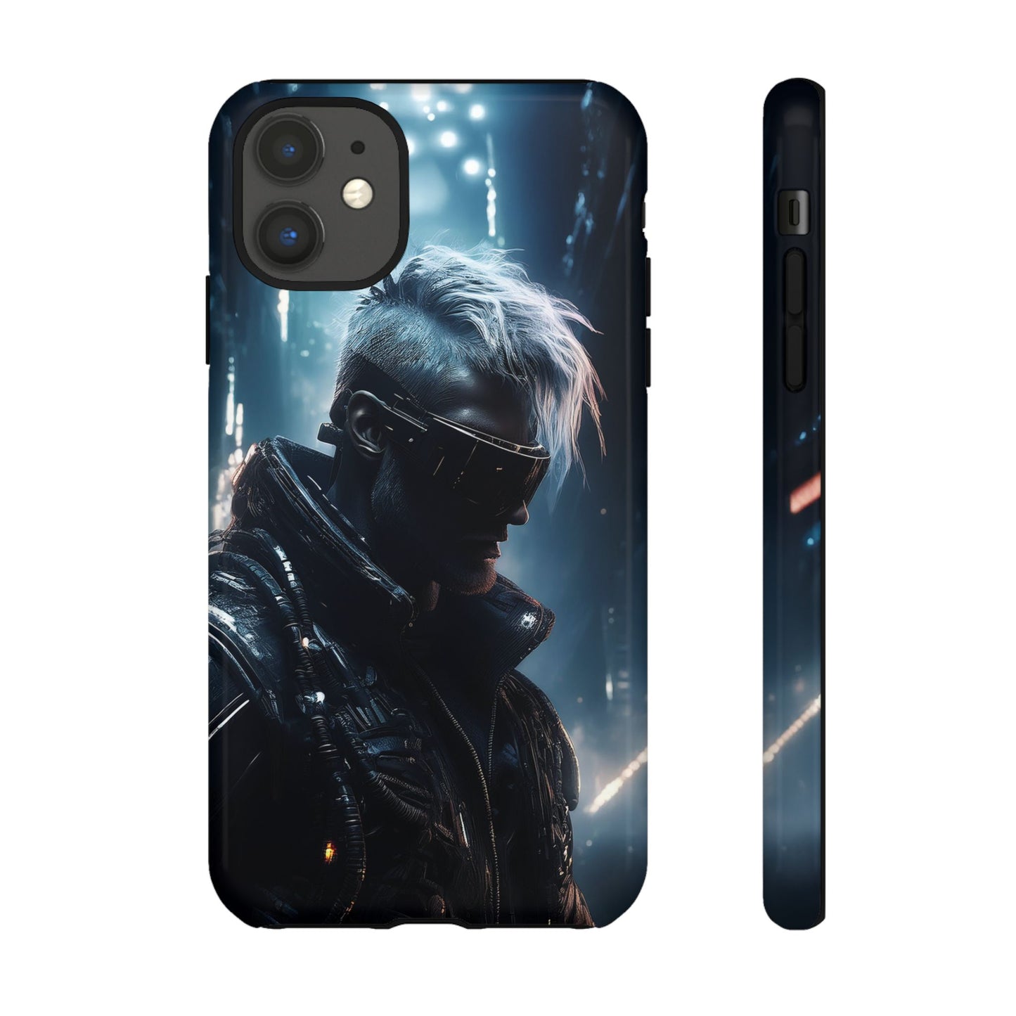 Futuristic Cyberpunk Male Cell Phone Case 025