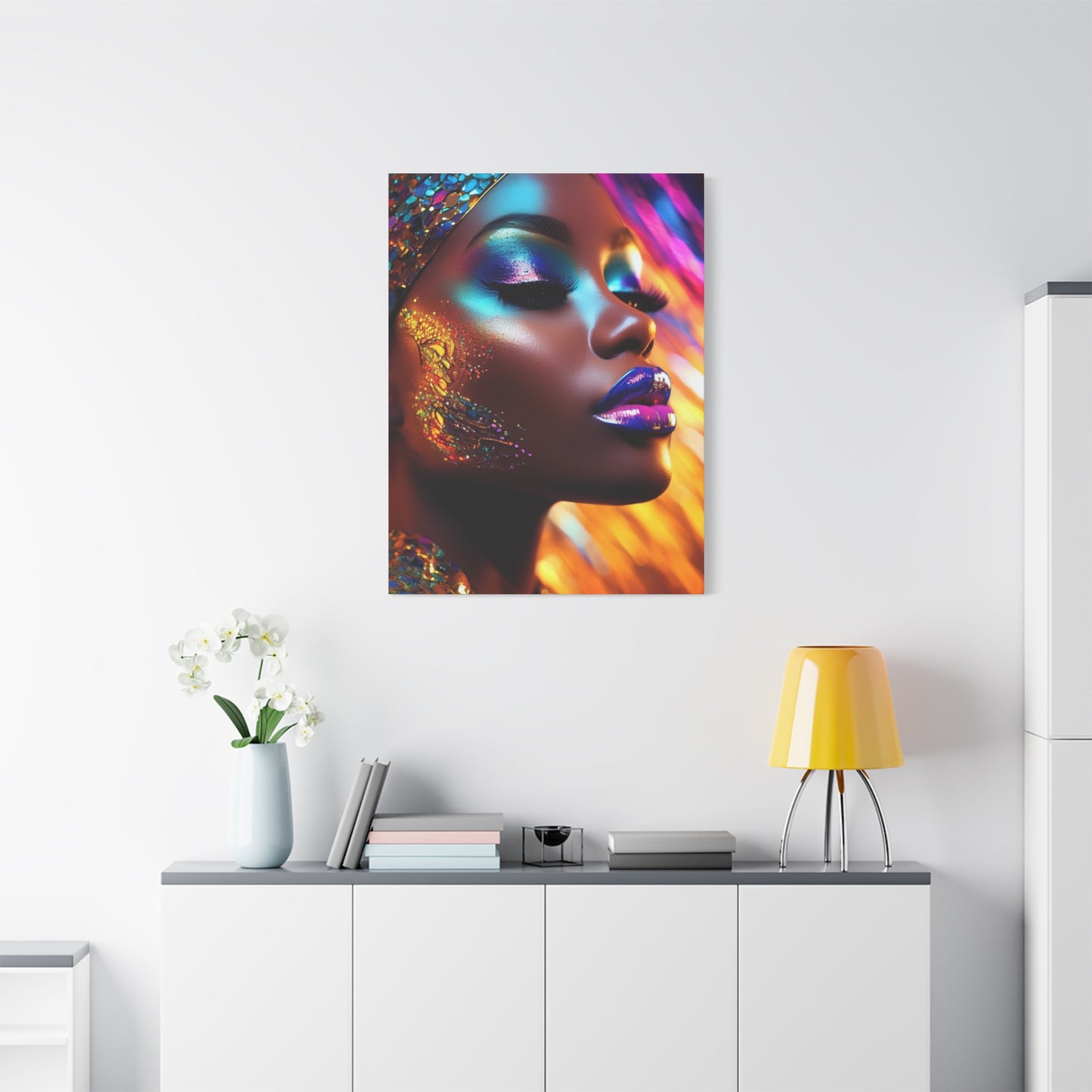 Glitter Love 013- Canvas Print – Vibrant Wall Decor