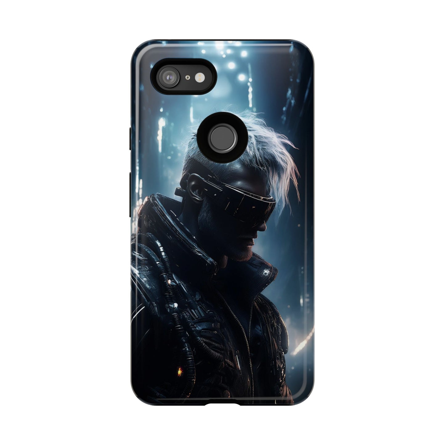 Futuristic Cyberpunk Male Cell Phone Case 025