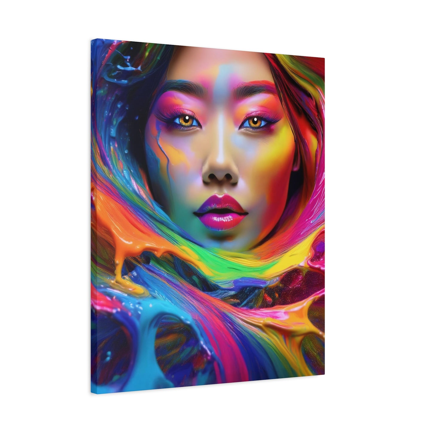 Painted Beauty 007 Canvas Wall Art