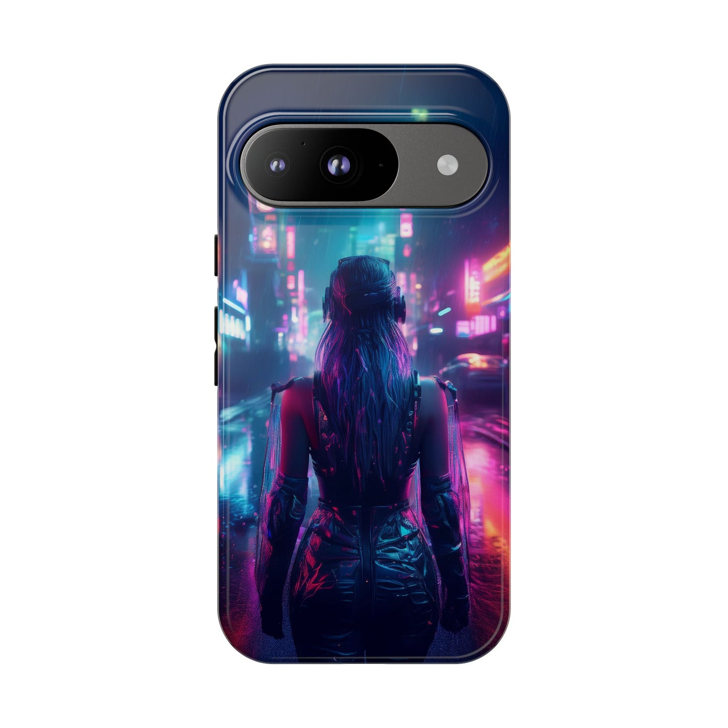 Futuristic Cyberpunk Female Cell Phone Case 032