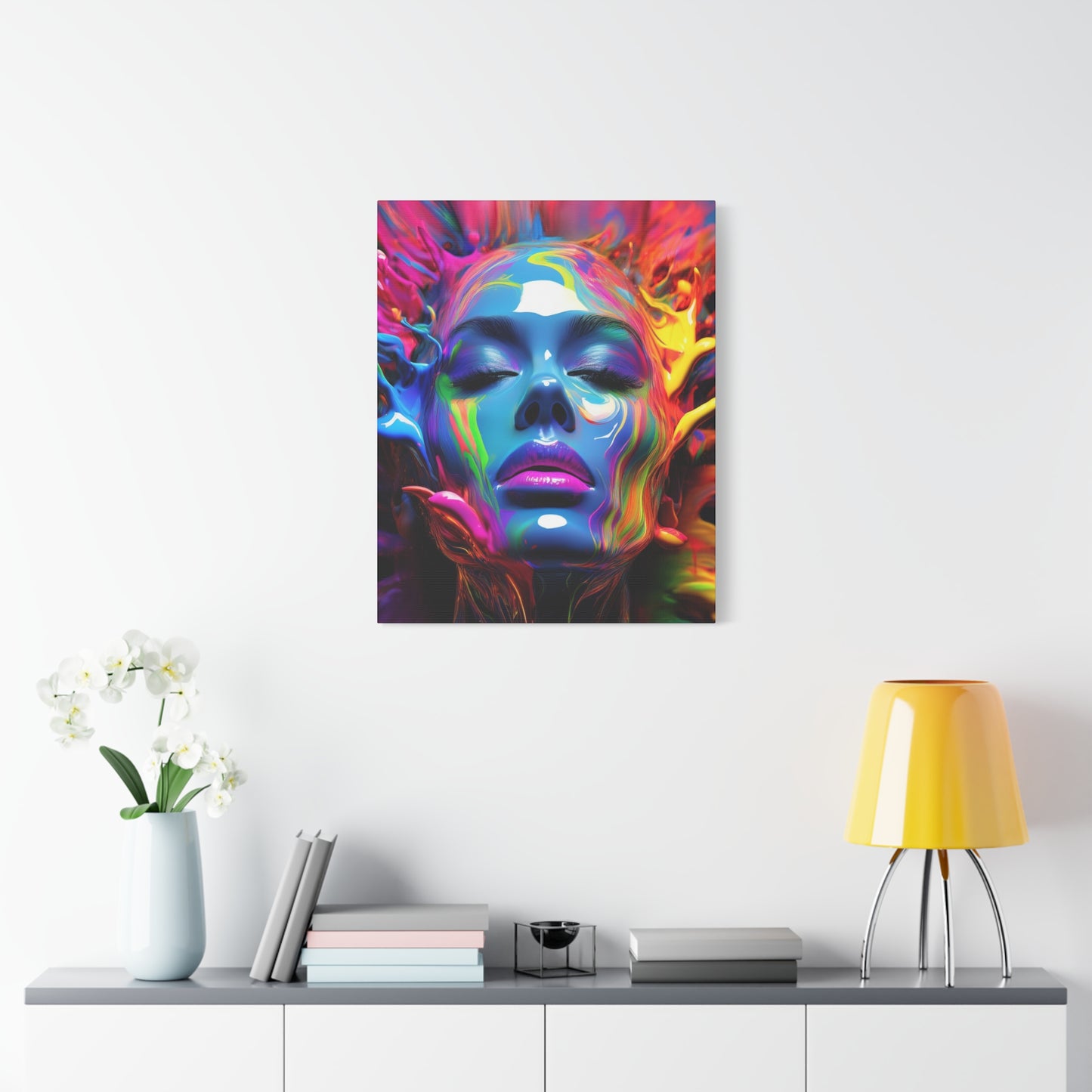 Painted Beauty 004 Canvas Wall Art