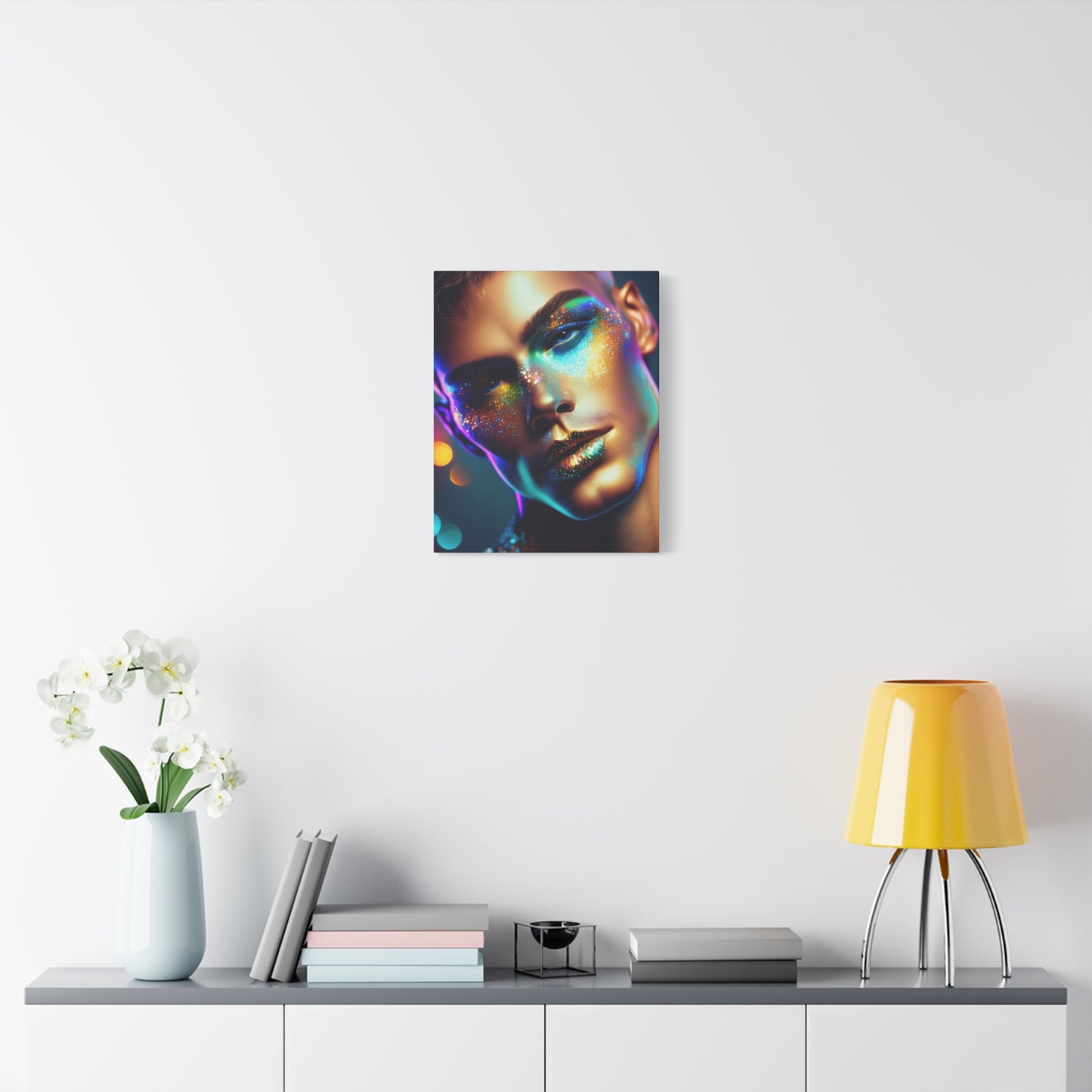 Glitter Love 010- Canvas Print – Vibrant Wall Decor