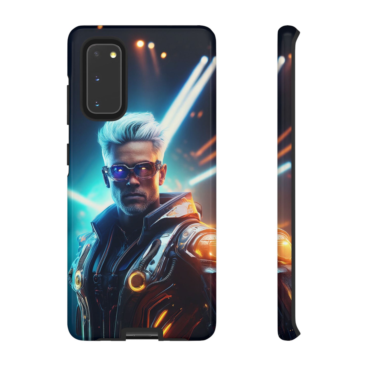 Futuristic Cyberpunk Male Cell Phone Case 013