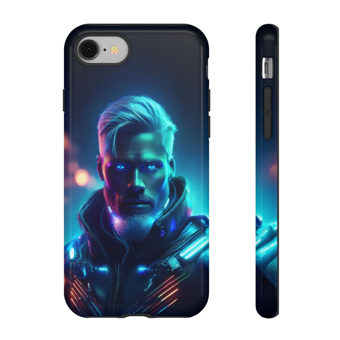 Futuristic Cyberpunk Male Cell Phone Case 023