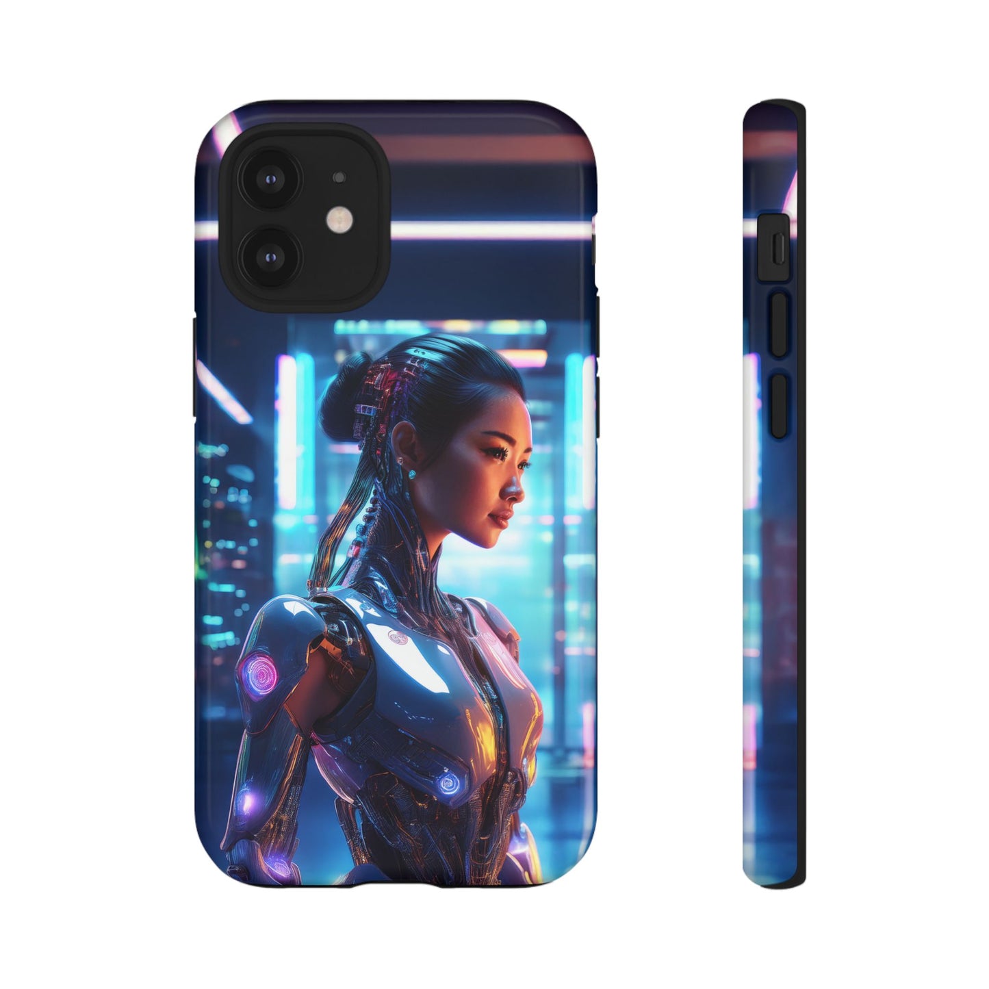 Futuristic Human Android Hybrid Cell Phone Case 013