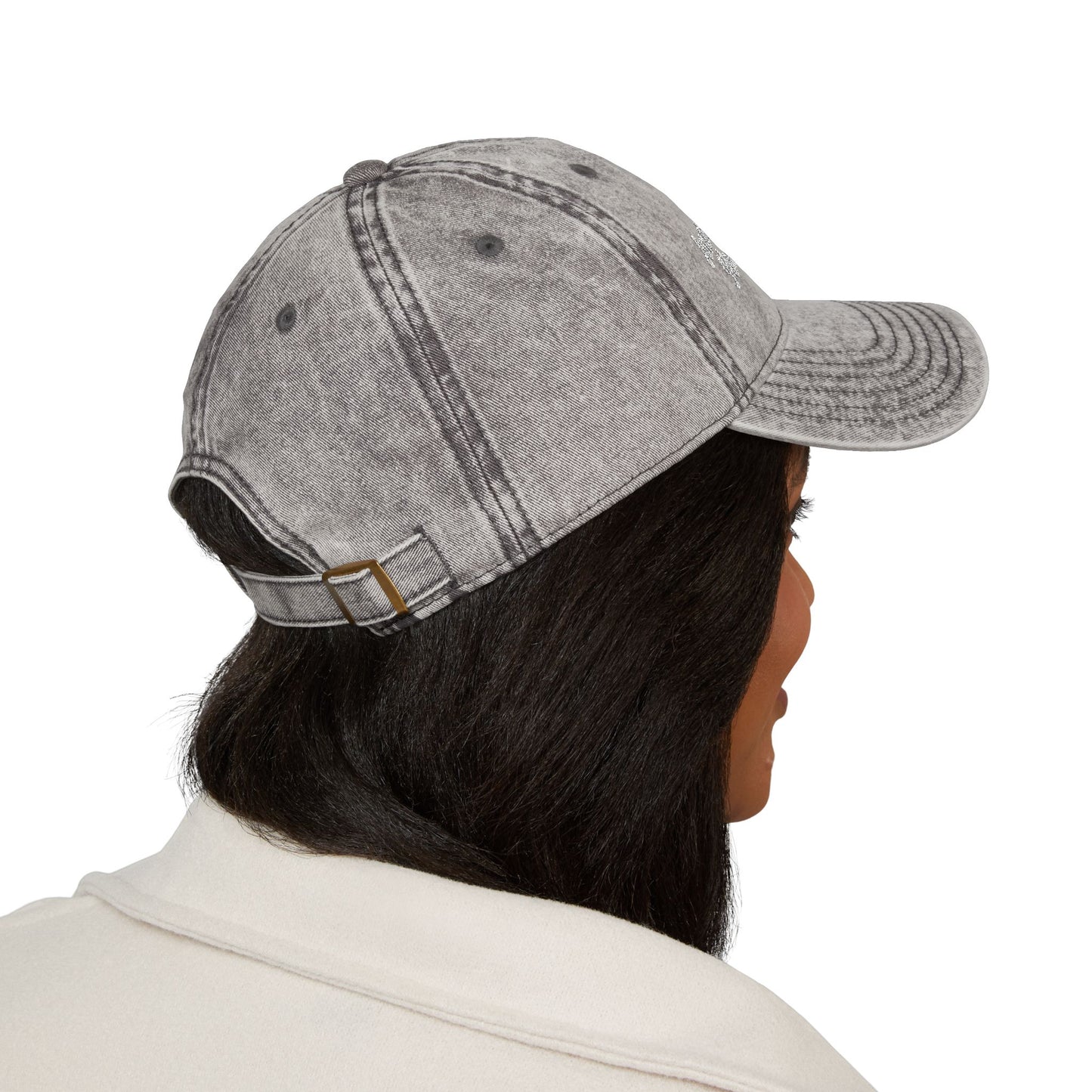 American Made Vintage Hat – Embroidered Patriotic Hat with Retro Script for USA Pride and Everyday Freedom