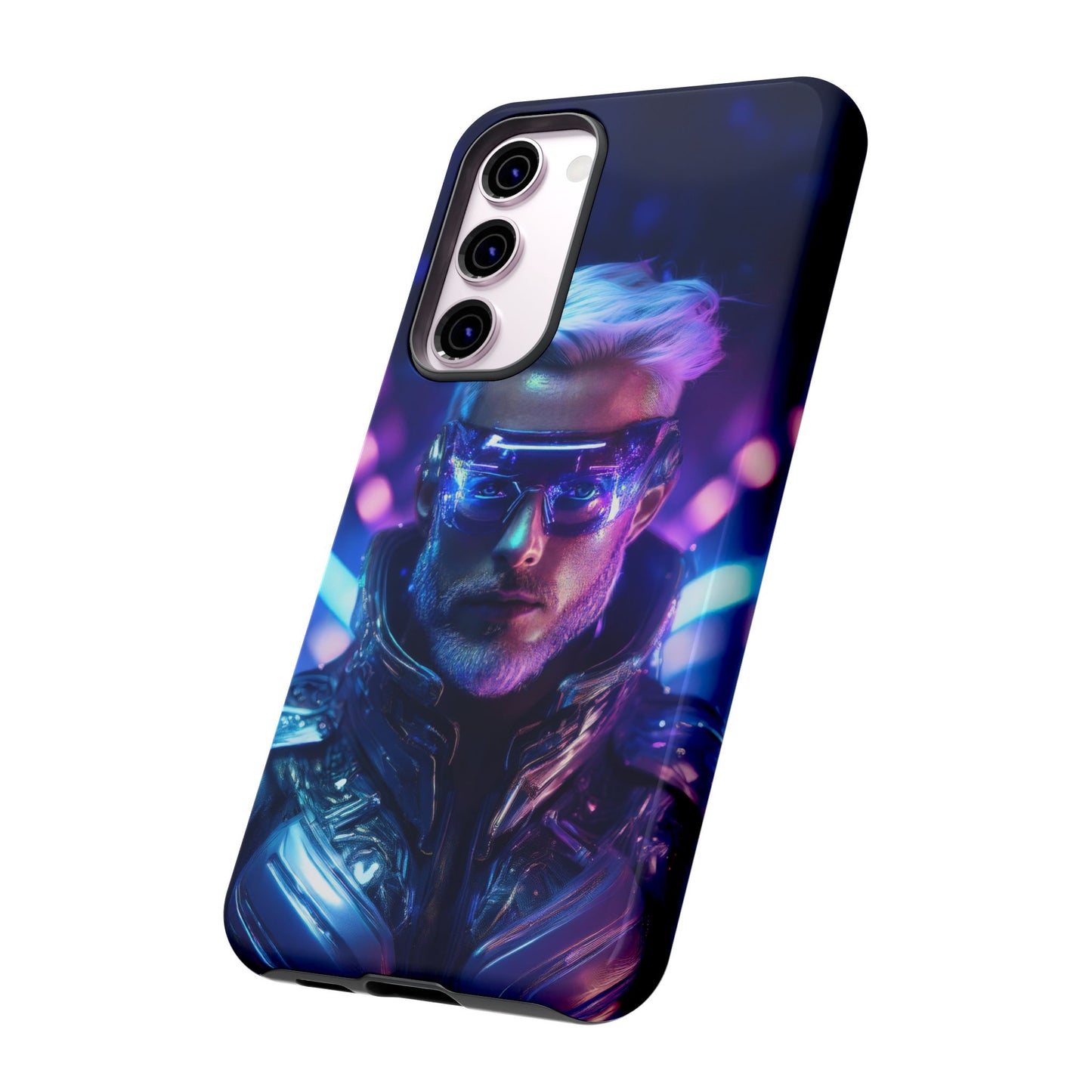 Futuristic Cyberpunk Male Cell Phone Case 020